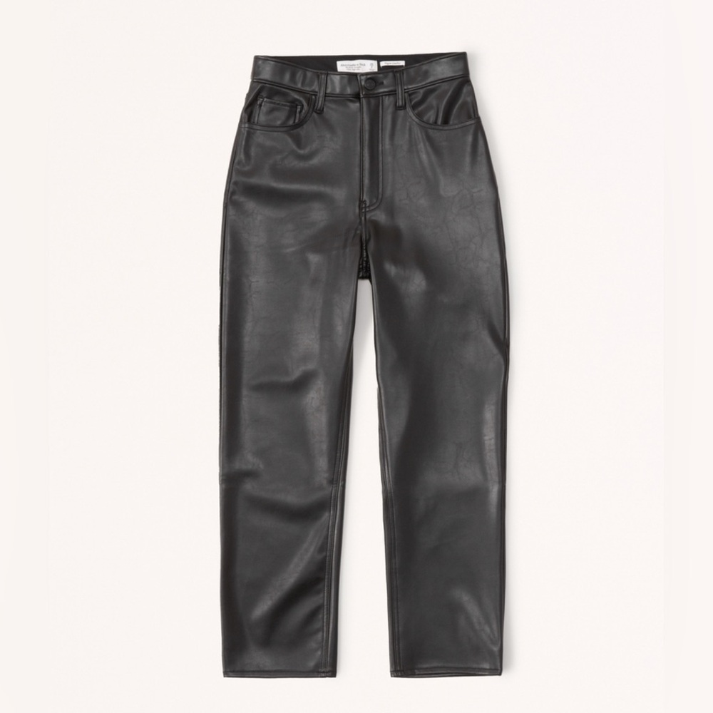 Abercombie leather pants
